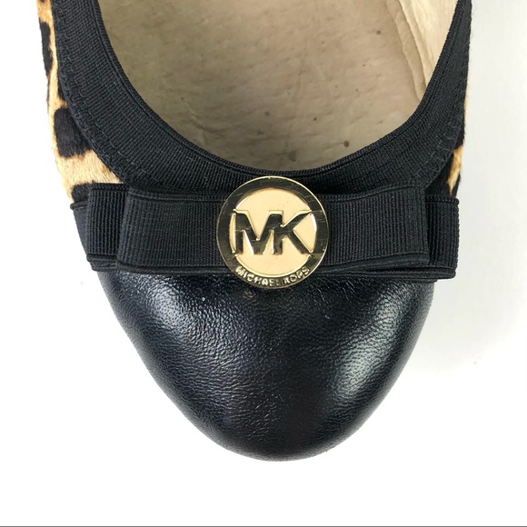 Michael Kors Dixie Leopard Ballet Flats - Picture 7 of 8